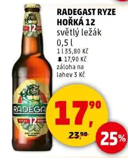Penny Market Radegast Ryze Hořká 12 nabídka