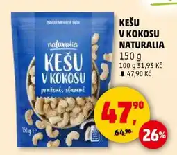 Penny Market KEŠU V KOKOSU NATURALIA nabídka