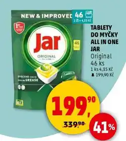 Penny Market TABLETY DO MYČKY ALL IN ONE JAR nabídka