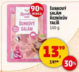 Penny Market ŠUNKOVÝ SALÁM ŘEZNÍKŮV TALÍŘ nabídka