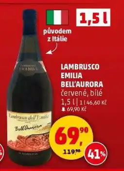 Penny Market LAMBRUSCO EMILIA BELL’AURORA nabídka