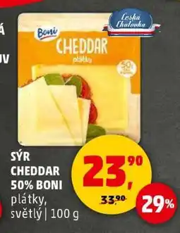 Penny Market SÝR CHEDDAR 50% BONI nabídka