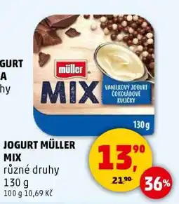 Penny Market JOGURT MÜLLER MIX nabídka