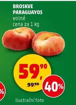 Penny Market Broskve Paraguayos nabídka