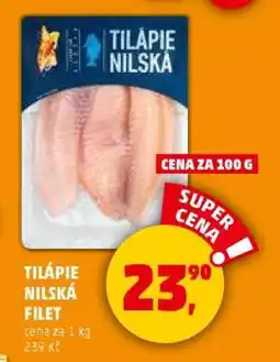 Penny Market TILÁPIE NILSKÁ FILET nabídka