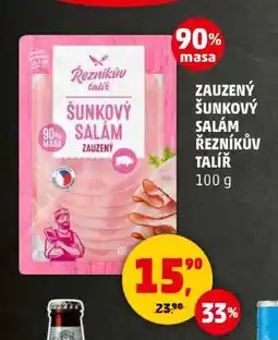 Penny Market ZAUZENÝ ŠUNKOVÝ SALÁM ŘEZNÍKŮV TALÍŘ nabídka