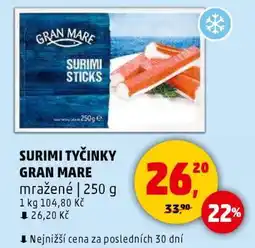 Penny Market SURIMI TYČINKY GRAN MARE nabídka