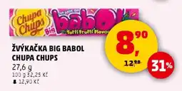 Penny Market ŽVÝKAČKA BIG BABOL CHUPA CHUPS nabídka