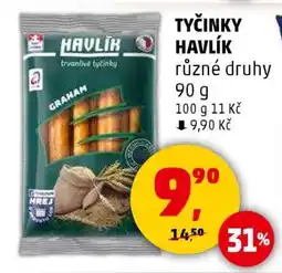 Penny Market TYČINKY HAVLÍK nabídka