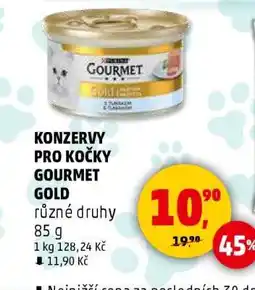 Penny Market KONZERVY PRO KOČKY GOURMET GOLD nabídka