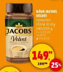 Penny Market KÁVA JACOBS VELVET nabídka