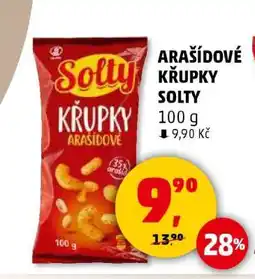 Penny Market ARAŠÍDOVÉ KŘUPKY SOLTY nabídka