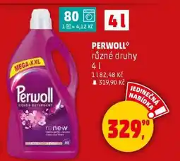 Penny Market Perwoll různé druhy 4 l nabídka