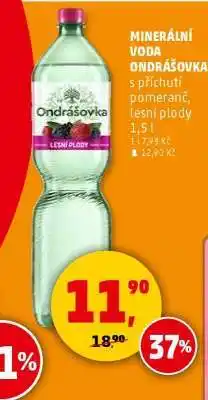 Penny Market MINERÁLNÍ VODA ONDRÁŠOVKA nabídka