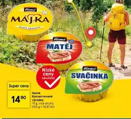 Tesco Hamé konzervované výrobky nabídka