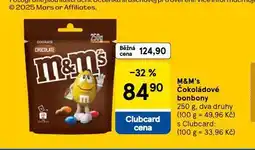 Tesco M&m ´s čokoládové bonbony nabídka