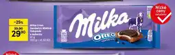 Tesco Milka oreo sandwich mléčná čokoláda a sušenky nabídka