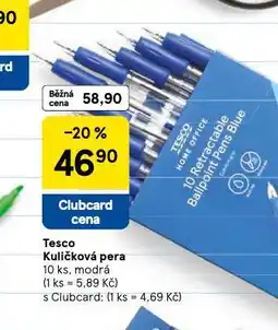 Tesco Tesco kuličková pera nabídka