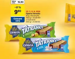 Tesco Opavia tatranky nabídka