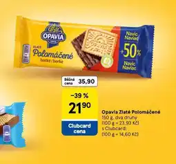 Tesco Opavia zlaté polomáčené nabídka