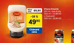 Tesco Vitana dresink nabídka