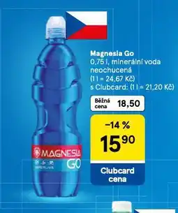 Tesco Magnesia go nabídka
