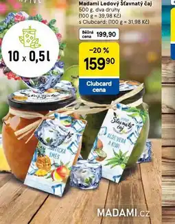 Tesco Madami ledový šťavnatý čaj nabídka