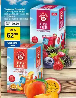 Tesco Teekanne eistee čaj nabídka