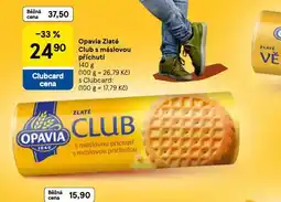 Tesco Opavia zlaté club s máslovou příchutí nabídka