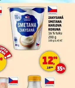 Penny Market Zakysaná smetana karlova koruna nabídka