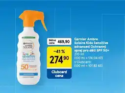 Tesco Garnier ambre ochranný sprej pro děti nabídka