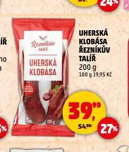 Penny Market Uherská klobása nabídka