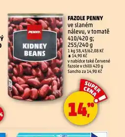 Penny Market Fazole penny nabídka