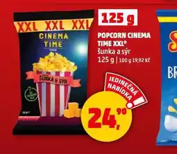 Penny Market Popcorn cinema time xxl nabídka