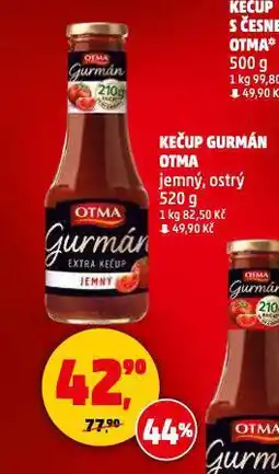 Penny Market Kečup gurmán nabídka