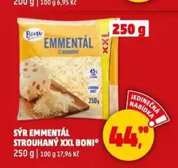 Penny Market Sýr emmentál strouhaný xxl boni nabídka