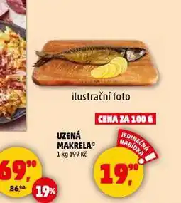 Penny Market Uzená makrela nabídka