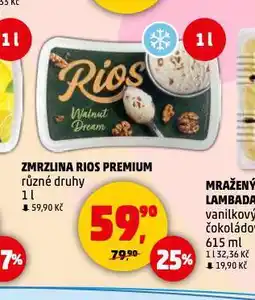 Penny Market Zmrzlina rios premium nabídka