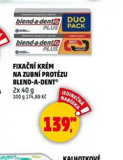 Penny Market Blend a dent fixační krém na zubní náhrady nabídka