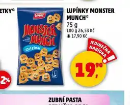 Penny Market Lupínky monster munch nabídka