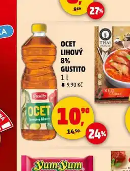 Penny Market Ocet lihový 8% gustito nabídka