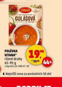 Penny Market Vitana polévka nabídka