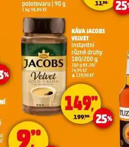 Penny Market Káva jacobs velvet instantní nabídka