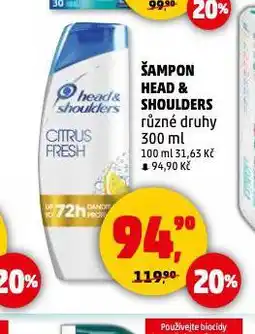 Penny Market Head&shoulders šampon nabídka