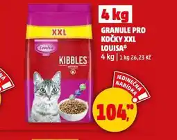 Penny Market Louisa granule pro kočky nabídka