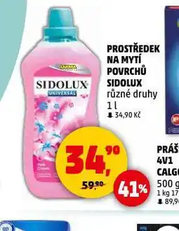 Penny Market Sidolux prostředek na mytí povrchů nabídka