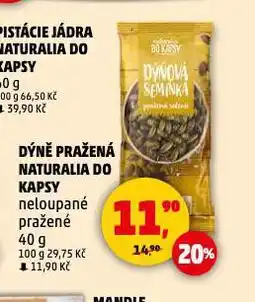 Penny Market Dýně pražená natutalia do kapsy nabídka