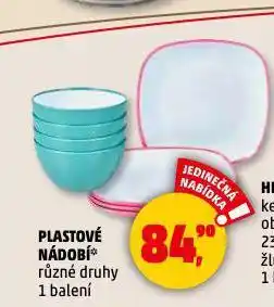 Penny Market Plastové nádobí nabídka