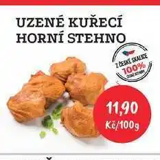RABBIT řeznictví UZENÉ KUŘECÍ HORNÍ STEHNO 100g nabídka