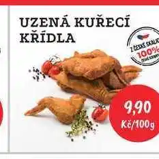 RABBIT řeznictví UZENÁ KUŘECÍ KŘÍDLA 100g nabídka